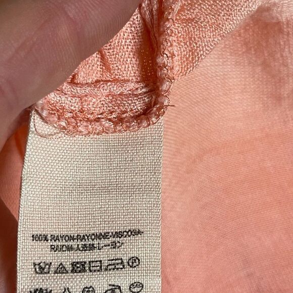 Free People Tie Front Shirt M - Picture 10 of 11